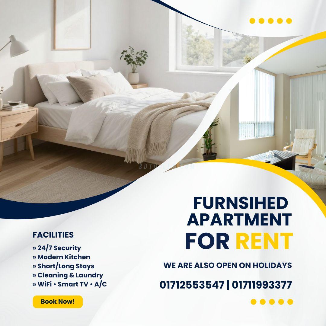 Flat / Apartment Rent At Bashundhara R/A